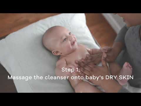 Video of Lullaby baby cleanser
