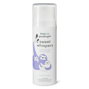 sweet whispers hydrating face and body lotion (lavender)