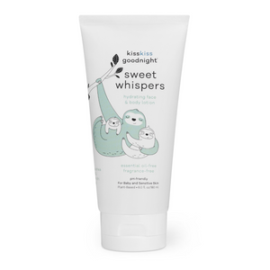 sweet whispers hydrating face and body lotion (unscented)